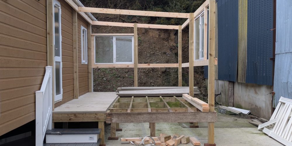 Lodge Extension & Decking North Wales (3)