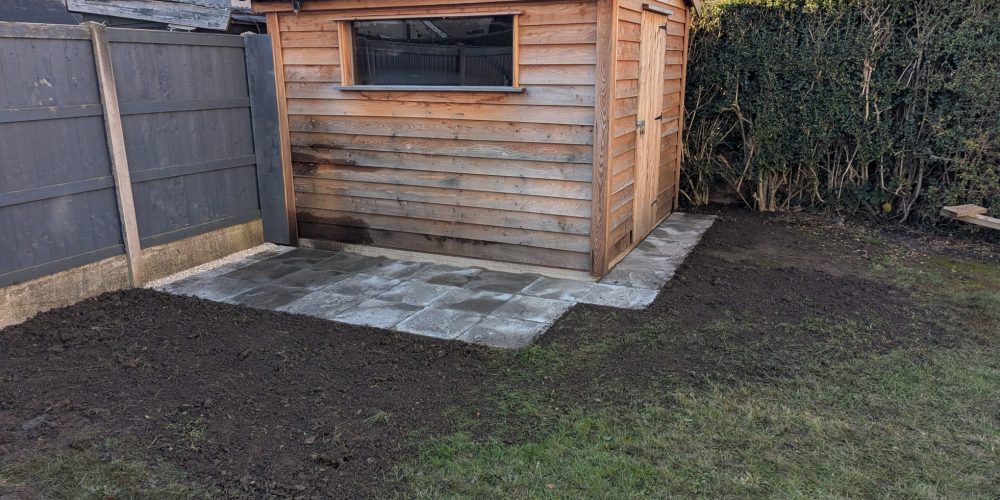 Small Paving Job Llanrwst North Wales (1)